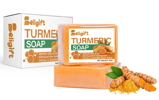 Turmeric soap- Votre Secret pour une Peau Éclatante et Saine